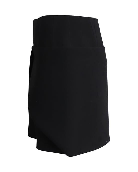 Balenciaga Mini Skirt in Black Acetate - Image 2