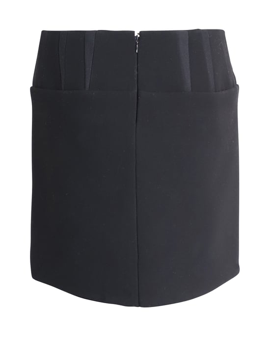 Balenciaga Mini Skirt in Black Acetate - Image 3