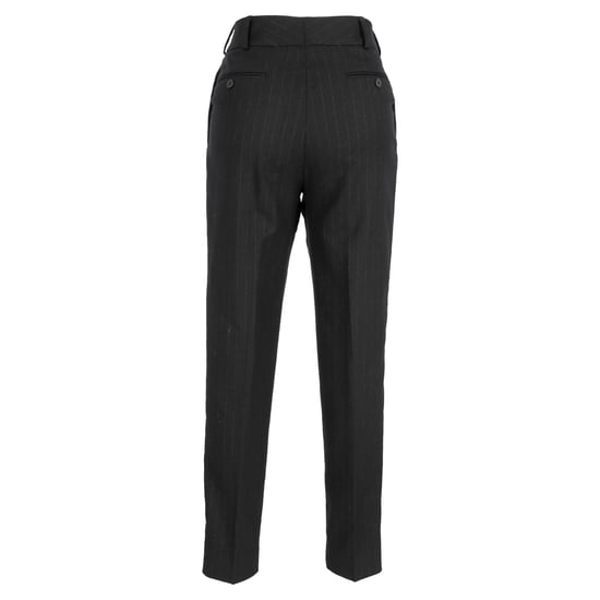Saint Laurent Randiga Byxor i Svart Ull - Image 3