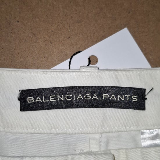 Balenciaga-byxor i vit bomull - Image 4