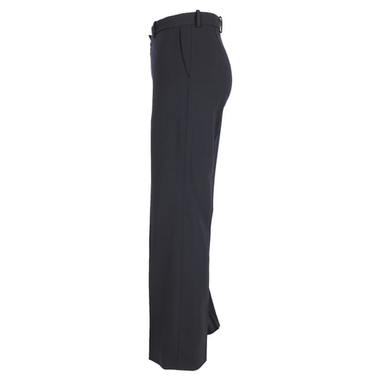 Lanvin rechte broek van wol in marineblauw. - Image 2