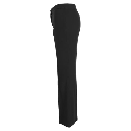 Alexander Mcqueen High-Rise Flared Trousers in Black Wool - Image 2