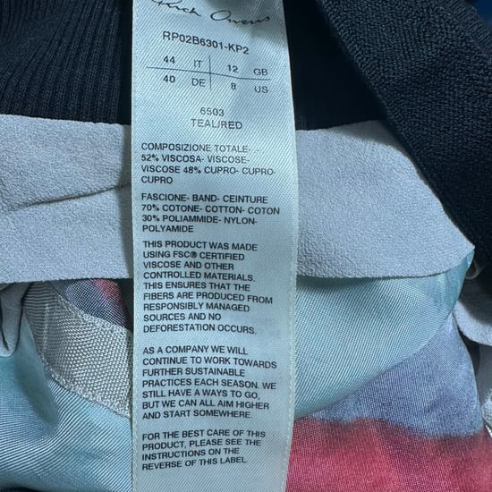 Rick Owens bedrukte rechte broek van veelkleurige viscose - Image 3
