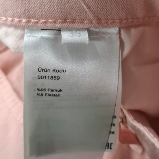 Escada Straight-Leg Jeans in Pink Cotton Denim - Image 3