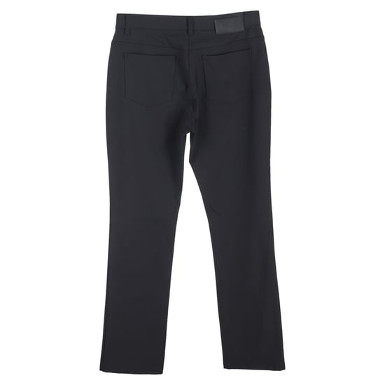 Escada Straight-Leg Trousers in Black Silk - Image 2