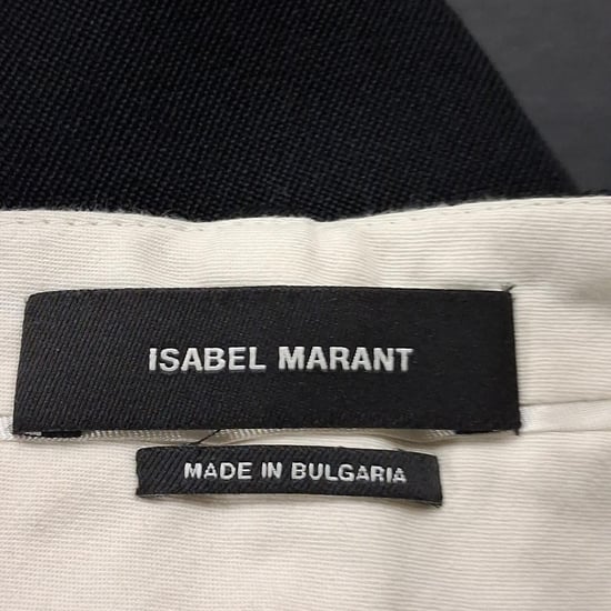 Isabel Marant raka byxor i svart polyester - Image 3