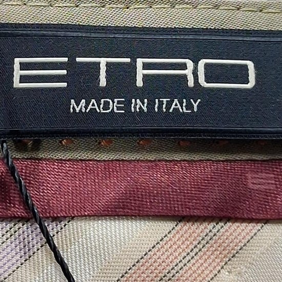Etro raka byxor i svart polyester - Image 3