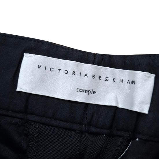 Victoria Beckham rechte broek in zwart polyester - Image 3
