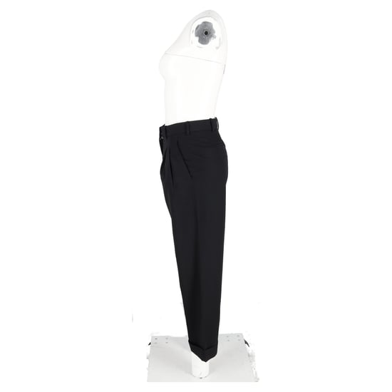 Stella McCartney geplooide broek van zwarte wol - Image 2