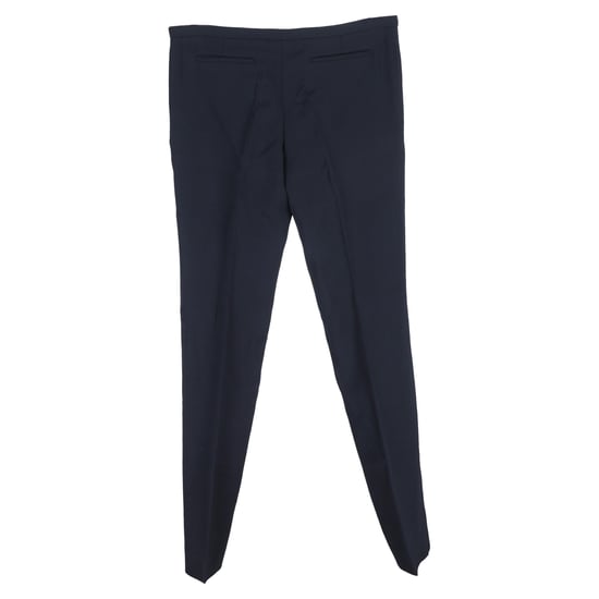 Balenciaga raka byxor i marinblå ull - Image 2
