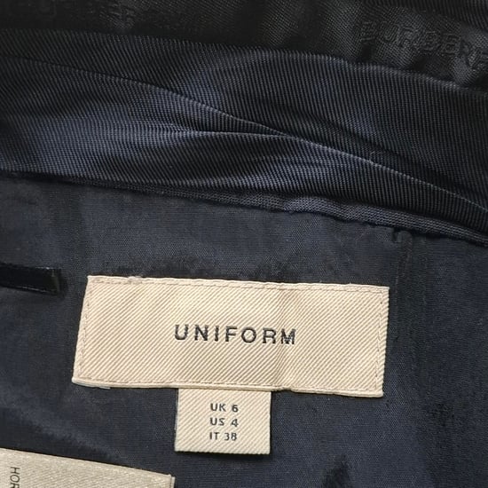 Burberry raka byxor i svart ull - Image 3