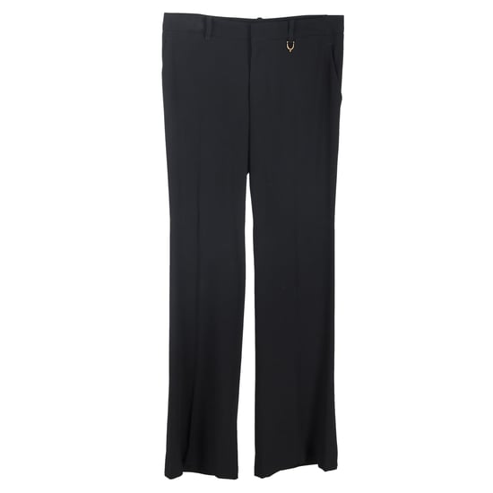 Gucci Crepe Byxor i Svart Polyester - Image 1