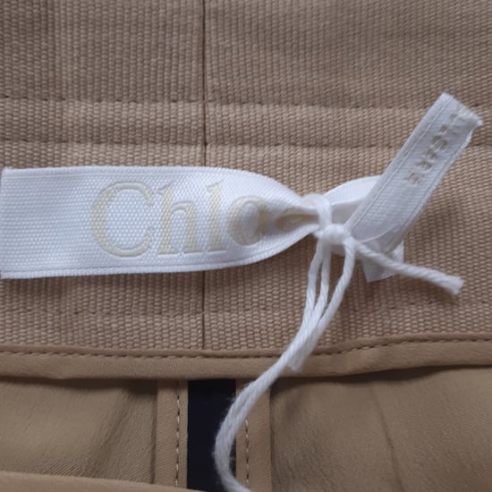 Chloé vida sjömansbyxor i marinblå ull - Image 3