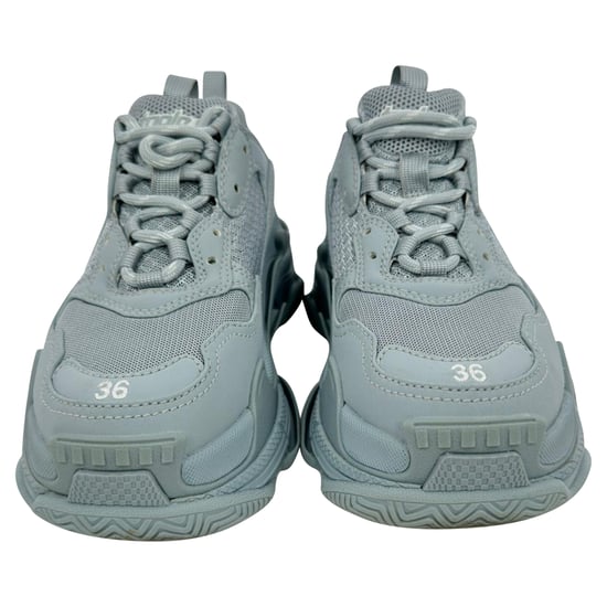 Balenciaga Triple S Sneakers in Light Blue Polyester - Image 3