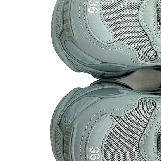 Balenciaga Triple S Sneakers in Light Blue Polyester - Image 6