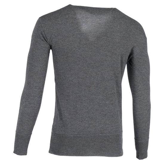 Bottega Veneta Halvknäppt Tröja i Grå Ull - Image 3