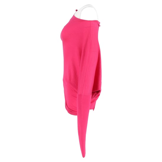 Tom Ford – Asymmetrisk tröja med en axel i rosa kashmir - Image 2