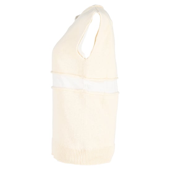 Jil Sander Knit Layered Sweater Vest in Yellow Wool - Image 2
