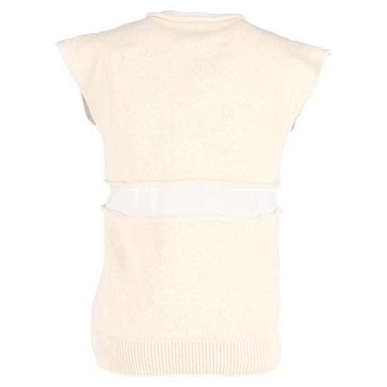 Jil Sander Knit Layered Sweater Vest in Yellow Wool - Image 3