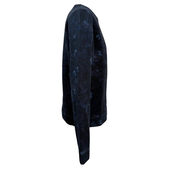 Valentino Neopren Fjärils-Tröja i Marinblå Bomull - Image 3