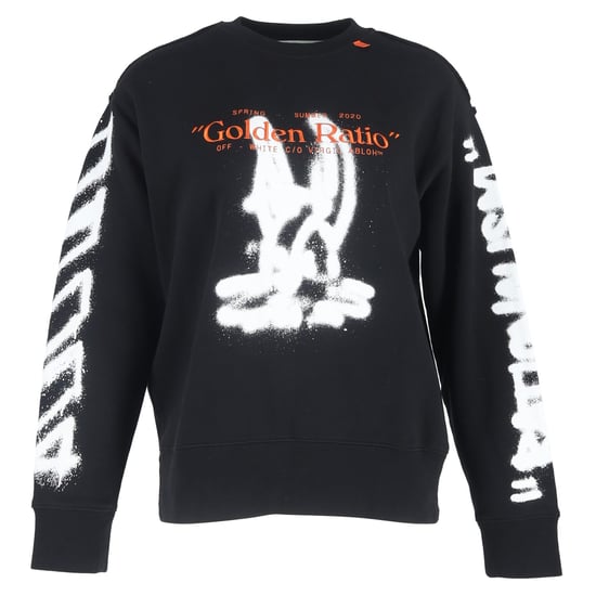 Off-white Diag Cartoon långärmad t-shirt i svart bomull - Image 1
