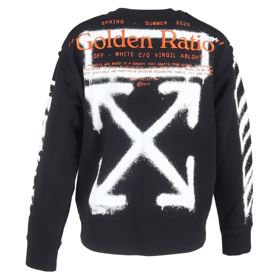 Off-white Diag Cartoon långärmad t-shirt i svart bomull - Image 3