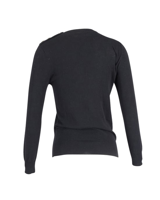 Givenchy trui met ronde hals in zwart katoen - Image 3