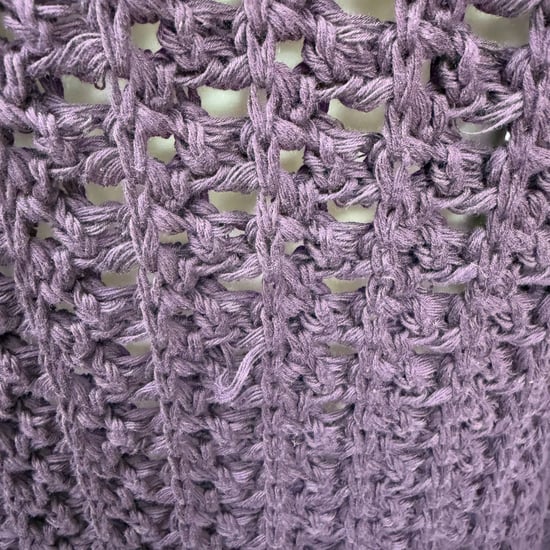 Gucci Crochet Knitted Sweater in Purple Cotton - Image 4