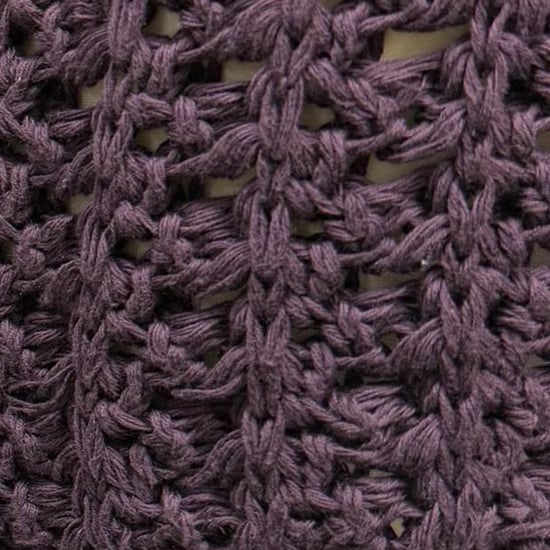 Gucci Crochet Knitted Sweater in Purple Cotton - Image 5