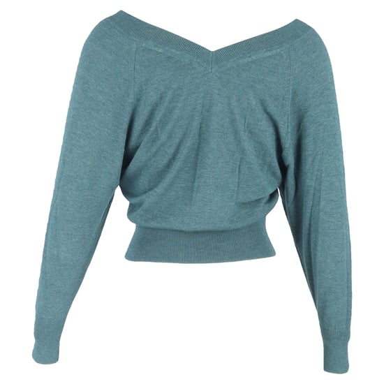 Isabel Marant V-ringad tröja i grön ull - Image 3