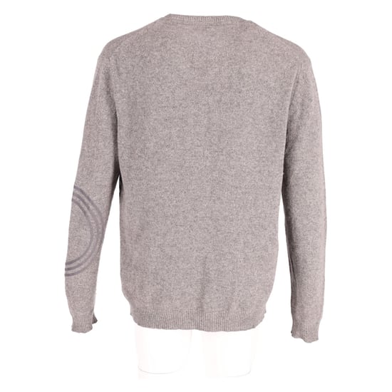 Kenzo Grey Flock Printed Sweater in Grey Wool - Image 3