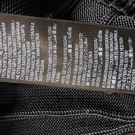 Balenciaga – Svart sidentröja med polotröja i överdimensionerad modell - Image 4