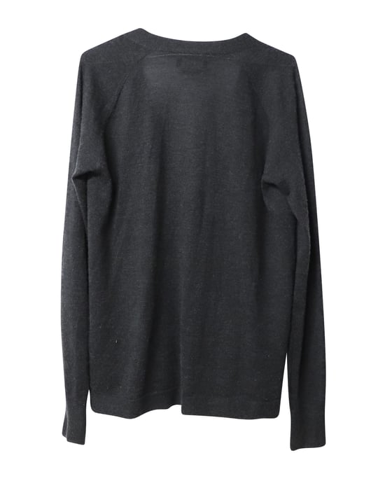 Isabel Marant kofta i mörkgrå kashmir - Image 5