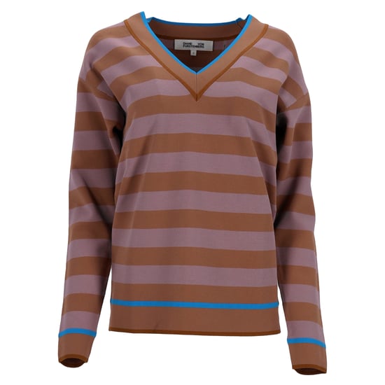 Gestreepte trui van Diane Von Furstenberg in veelkleurige viscose. - Image 1