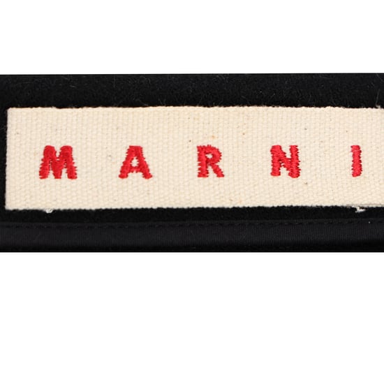 Marni trui met ritssluiting op de schouder in zwarte wol. - Image 4