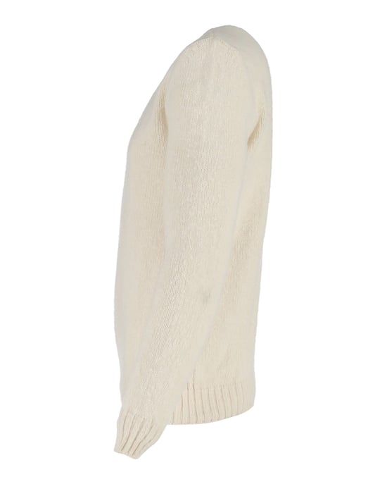 A.P.C. Rundkragetröja i krämfärgad ull - Image 2