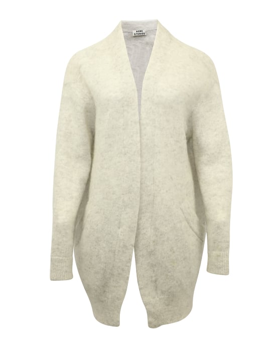Acne Studios Raya Cardigan in crèmekleurige wol - Image 1