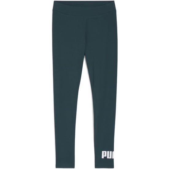 Women's Puma No. 1 Logo Leggings in Green Terrain - Image 1