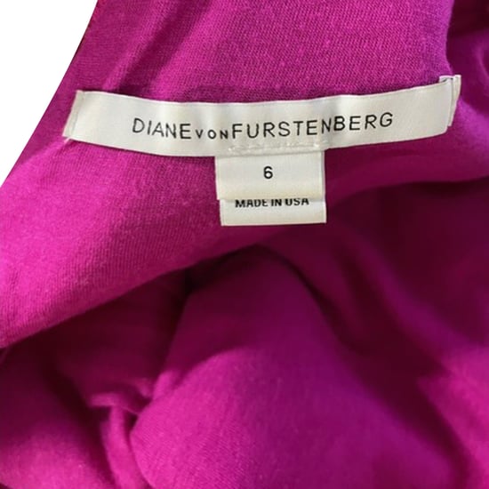 Diane Von Furstenberg Zarita långärmad spetsklänning i rosa rayon - Image 3