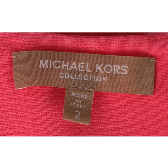 Michael Kors Ärmlös Midi Bodycon-klänning i Rosa Ull - Image 4