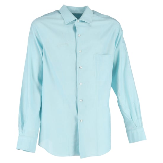Loro Piana Buttoned Shirt in Light Blue Cotton - Image 1