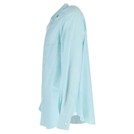 Loro Piana Buttoned Shirt in Light Blue Cotton - Image 2
