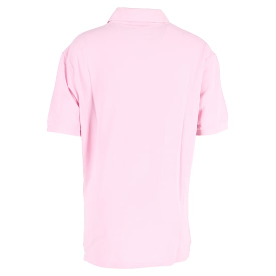 Isabel Marant Anafiko-logotypbroderad pikétröja i rosa bomull - Image 3