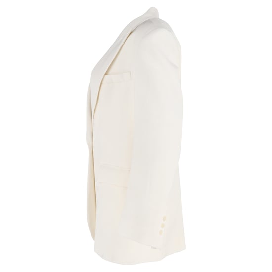 Sandro Blazer in Cream Polyester - Image 2