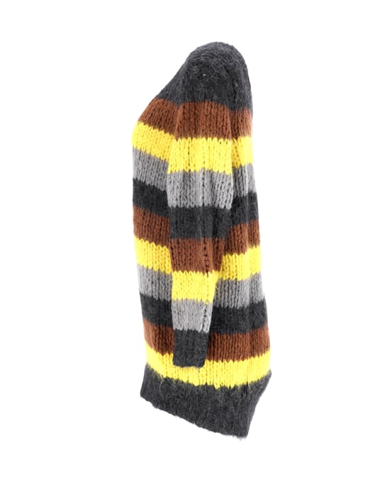 Dries Van Noten gestreepte trui van veelkleurige merinowol - Image 2