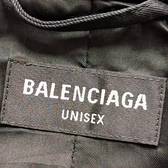 Balenciaga lange jas van zwart katoen - Image 6