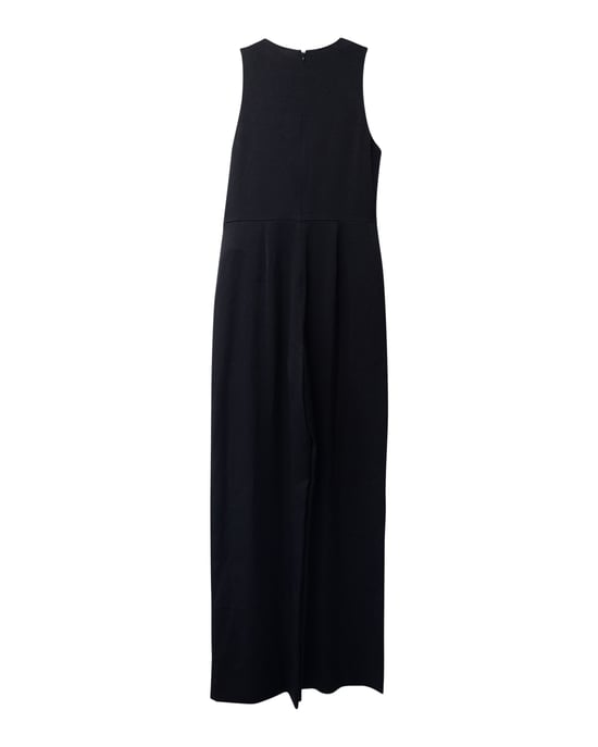 Diane Von Furstenberg Vivian jumpsuit in zwart triacetaat - Image 5