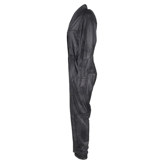 Isabel Marant Junna Långärmad Jumpsuit i Svart Konstläder - Image 2