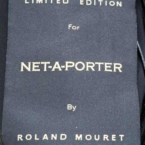Roland Mouret jumpsuit met wijde pijpen in zwarte viscose - Image 3