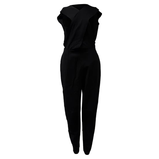 Stella McCartney jumpsuit met open rug in zwarte viscose - Image 1